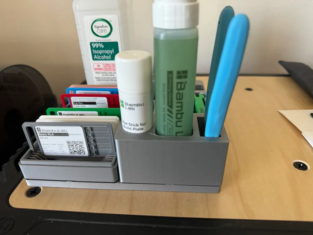 Gridfinity 2x1 bin for glue sticks & side cutters by Mark'sMakerSpace ...