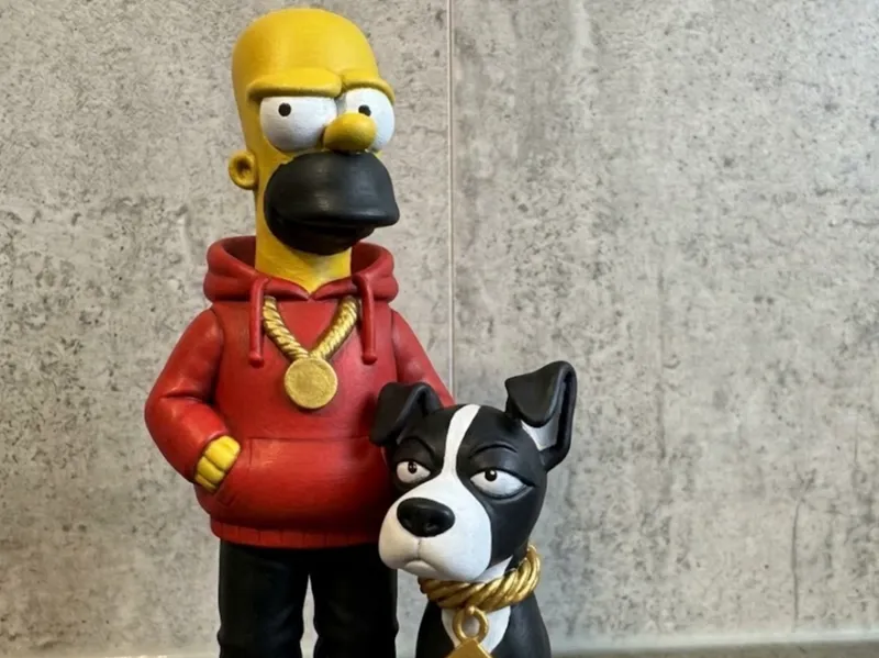 Homer Street Boss & Bully Dog