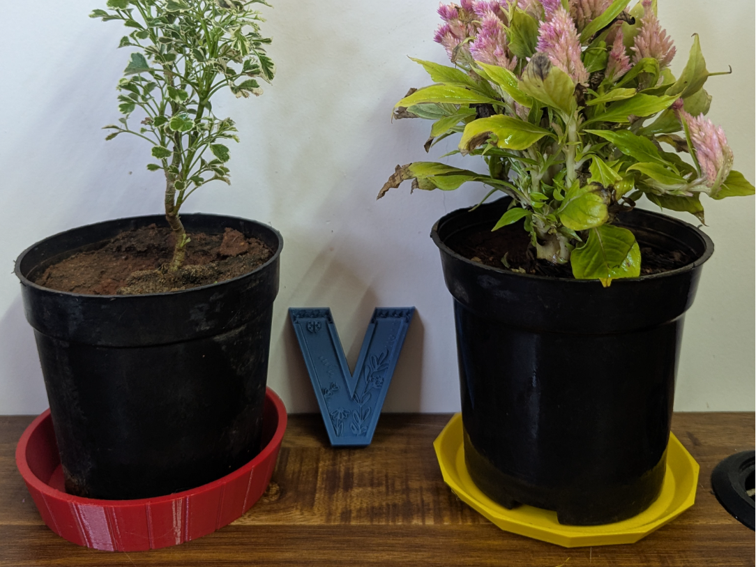 Reservoir drip tray base parametric