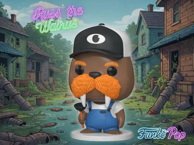 Russ The Walrus - Inspired by Zootopia 2