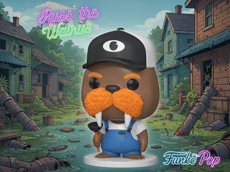 Russ The Walrus - Inspired by Zootopia 2