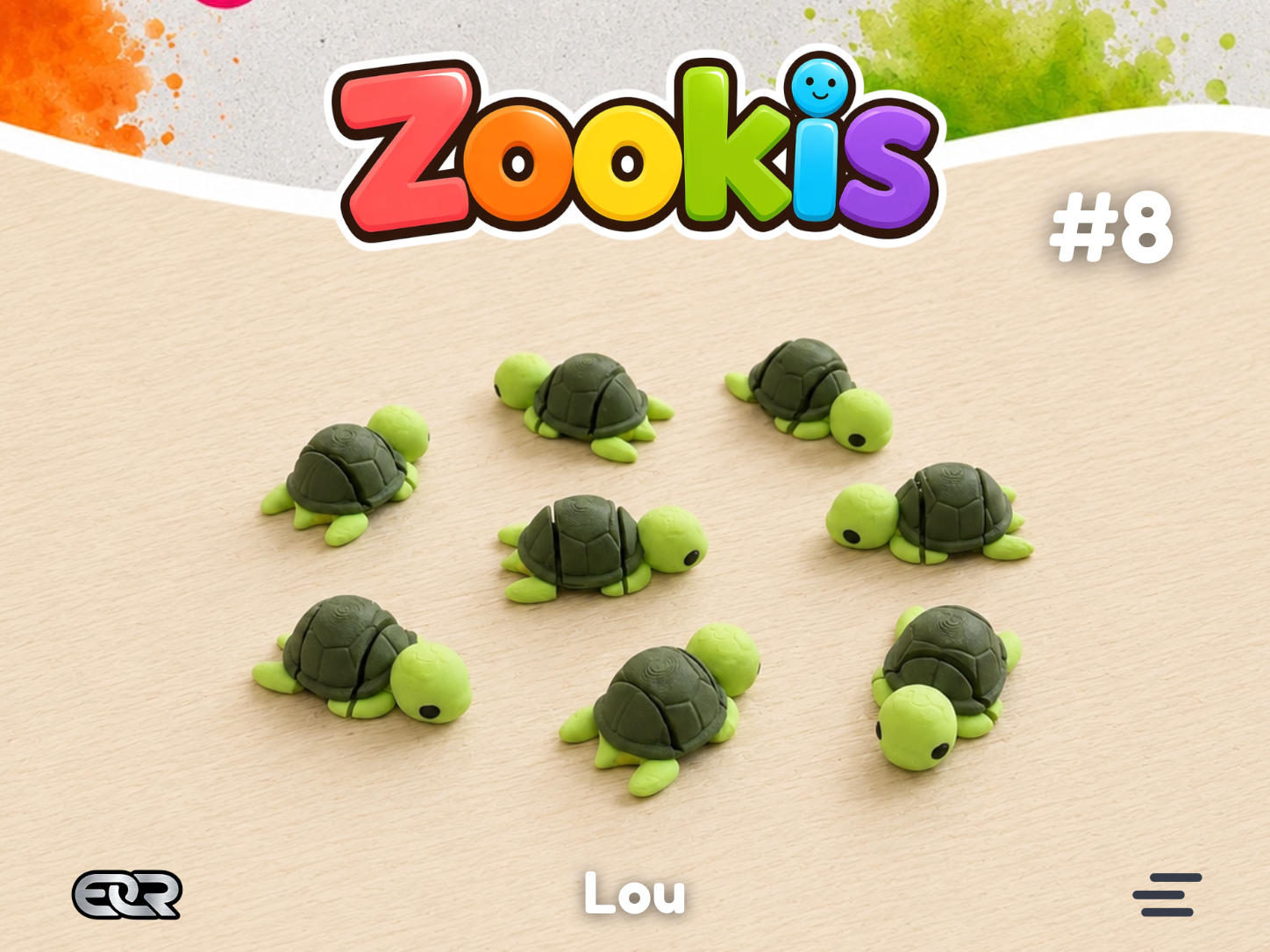 Zookis - Lou (tortuga) #8