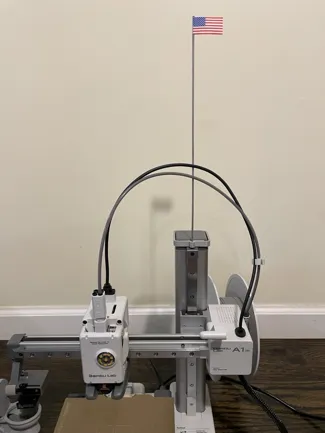 A1 mini Z-axis column tubing / cabling blocker