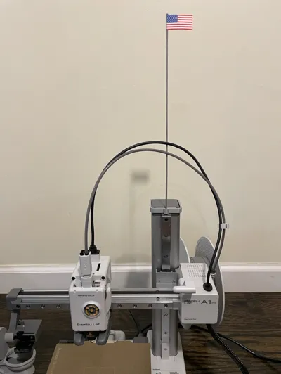 A1 mini Z-axis column tubing / cabling blocker
