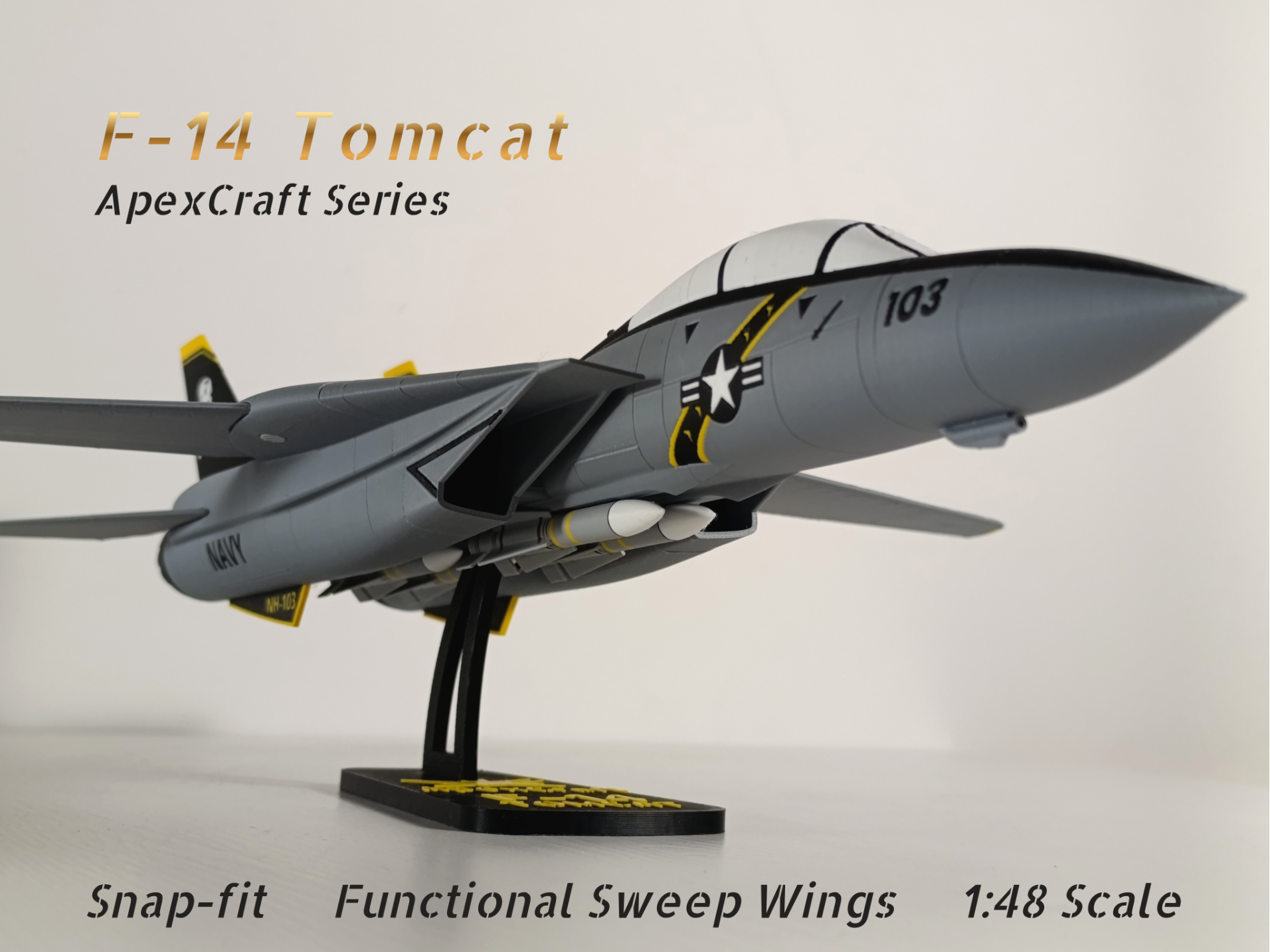 F-14 Tomcat - ApexCraft - Snapkit