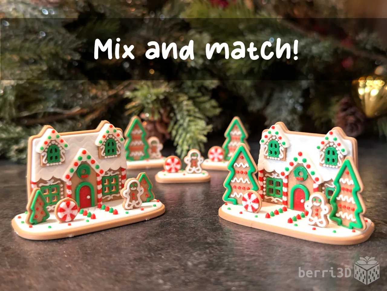 Mini Gingerbread House Kit Card view 2