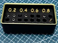 0.20mm layer, 3 walls, 15% infill
