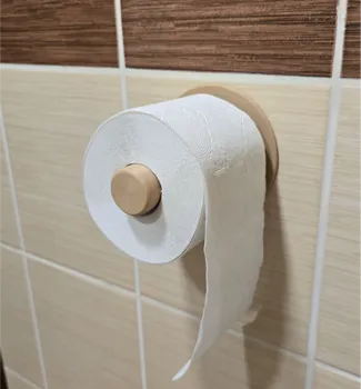 Minimalist Toilet paper holder + shelf module
