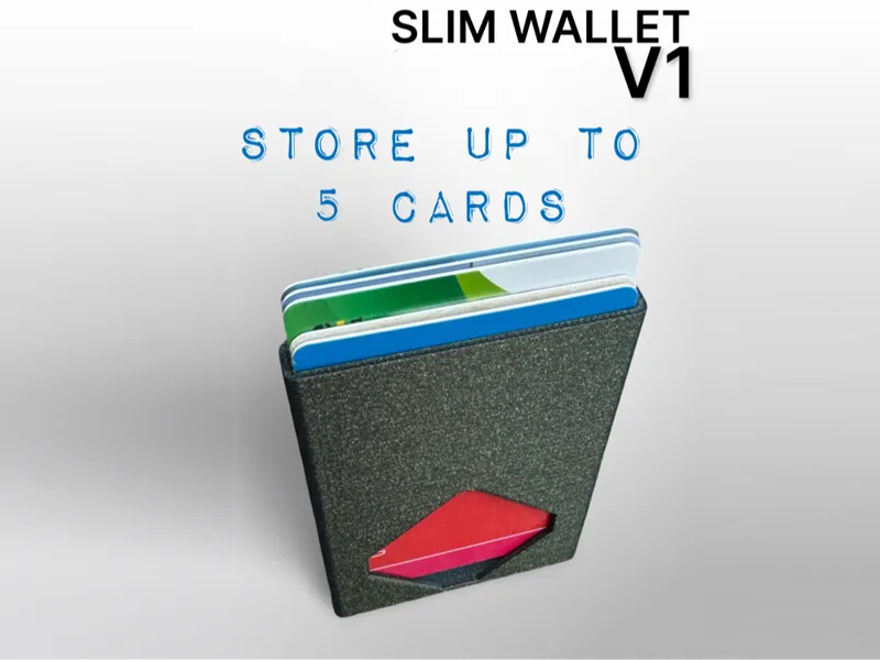 SLIM WALLET V1 - print in place