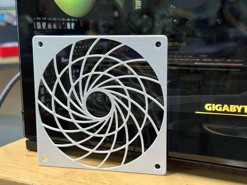 Noctua-Inspired Fan Grill and Furniture Mod Kit