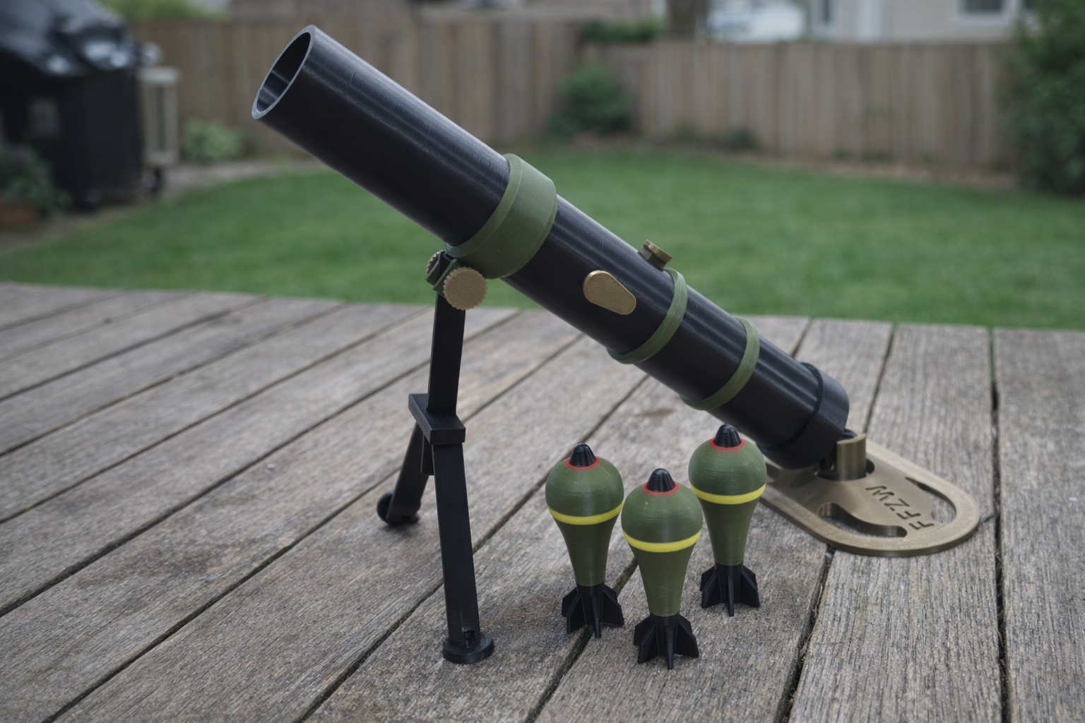 Miniatura 4 do modelo 3D Launchable Mortar MAX (Full Print Assembly)