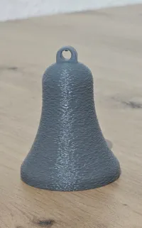 single colour bell with fuzzy skin