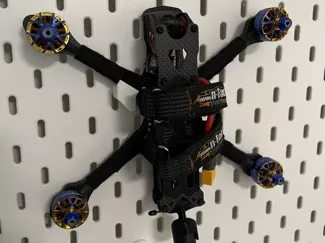 Ikea Skadis Drone Holder - ImpulseRC Apex Evo