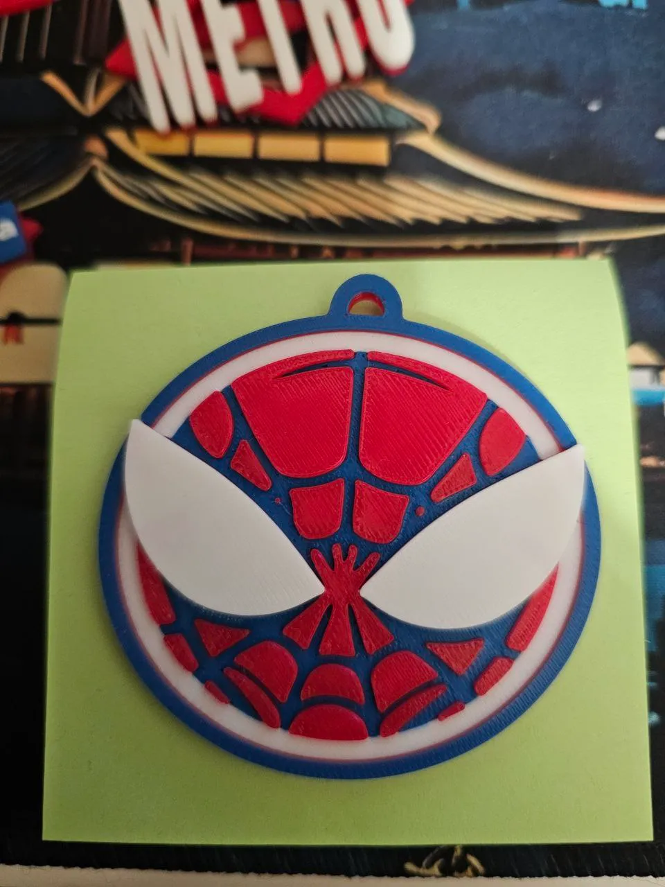 Spiderman Keychain By Miscojh0n MakerWorld spiderman-keychain-by-miscojh0n-makerworld