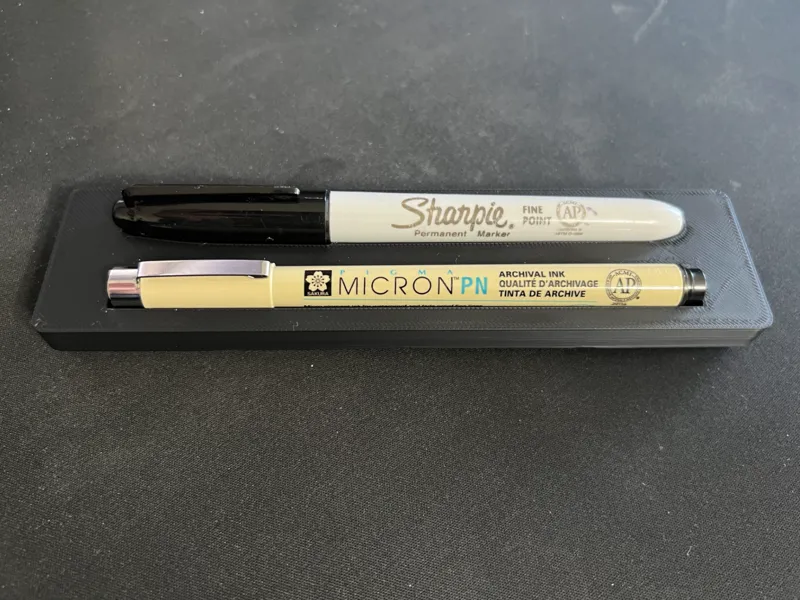 Gridfinity Sharpie and Micron Pen Holder