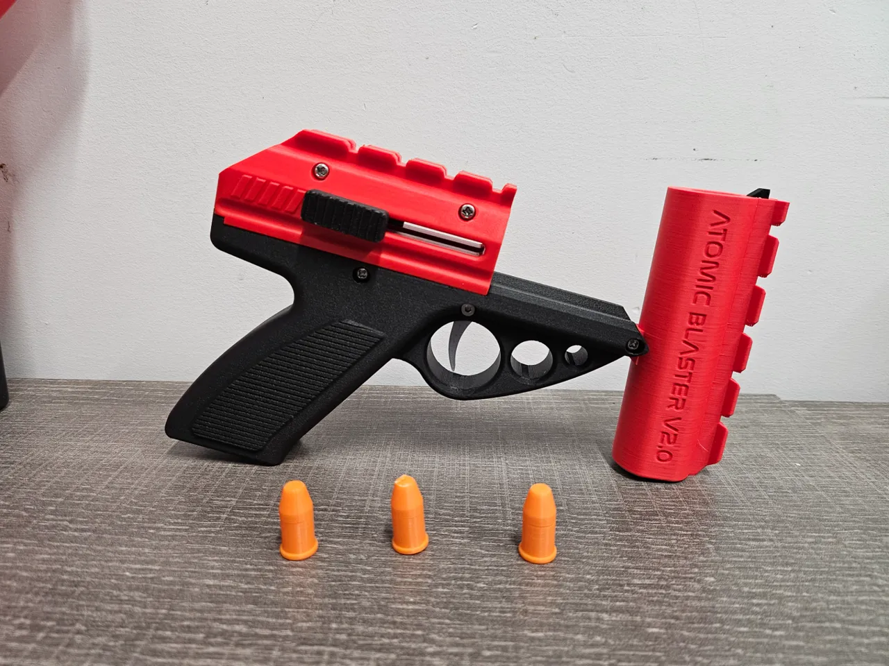 Atomic Blaster V2 (Single-Shot Toy Blaster) view 4