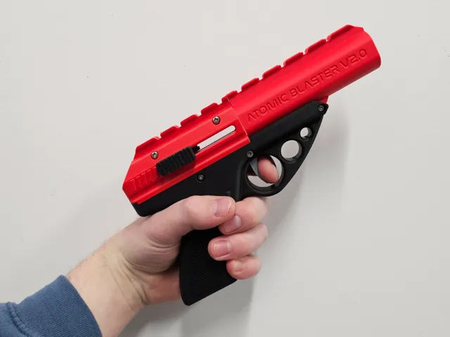 Atomic Blaster V2 (Single-Shot Toy Blaster)