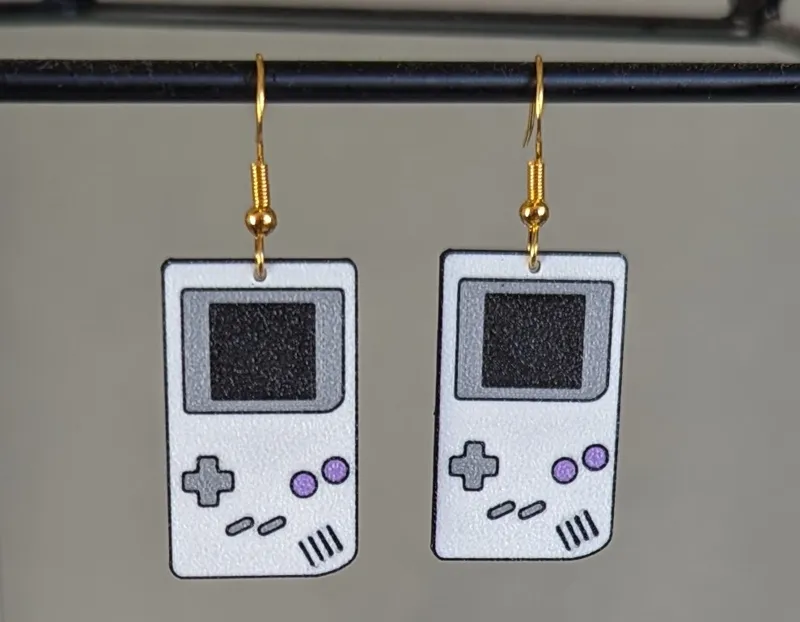 Game Boy Classic Earrings