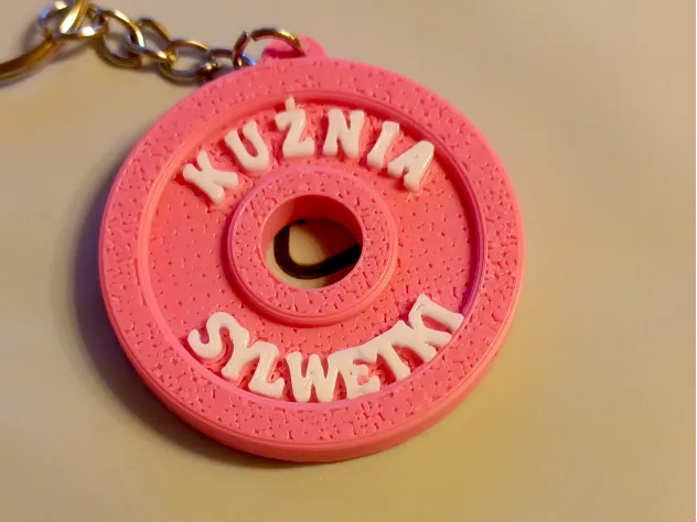 Brelok Krążek/Siłownia