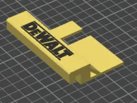 Guide with Dewalt Logo