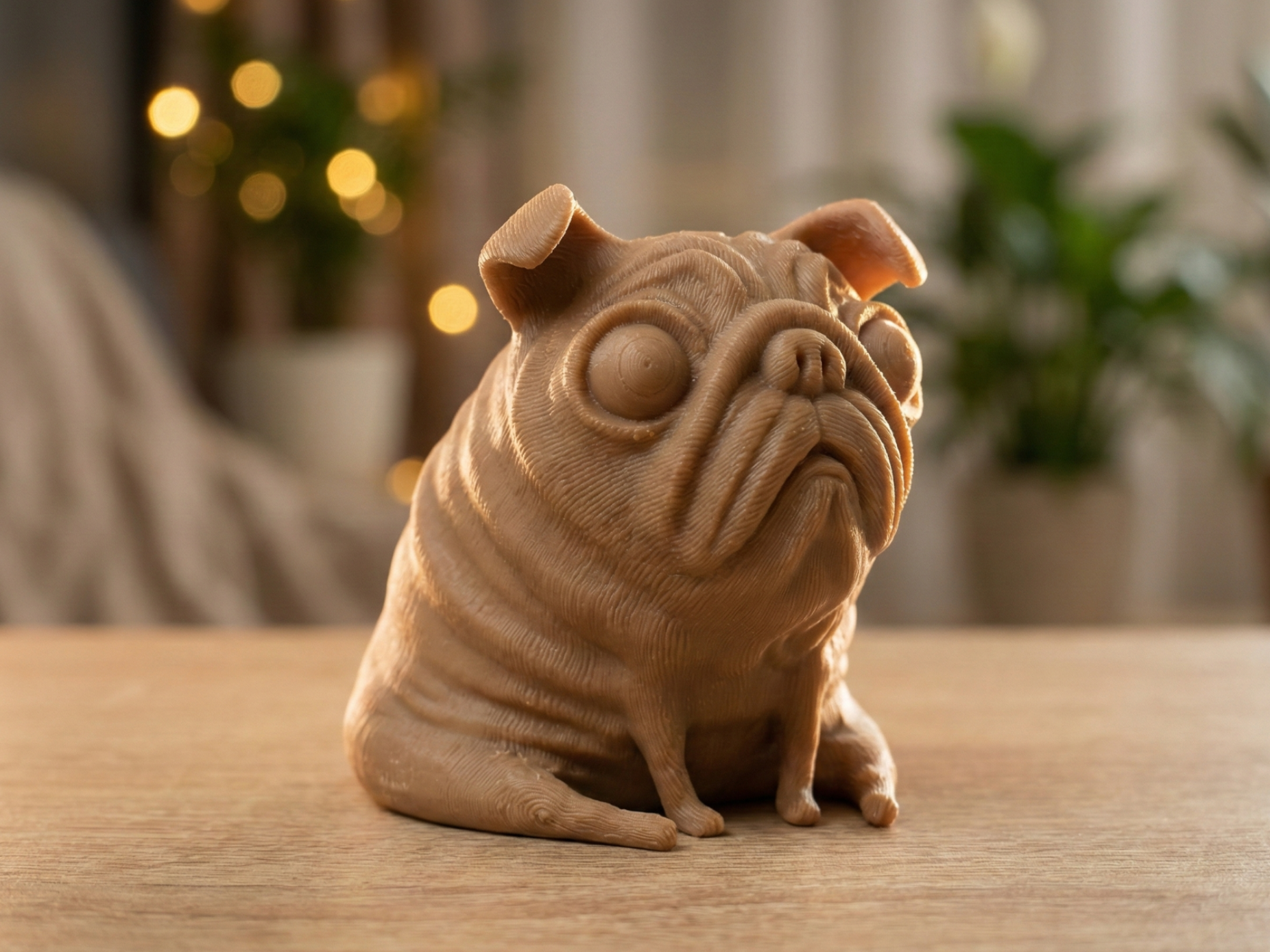 Adorable Chubby Pug