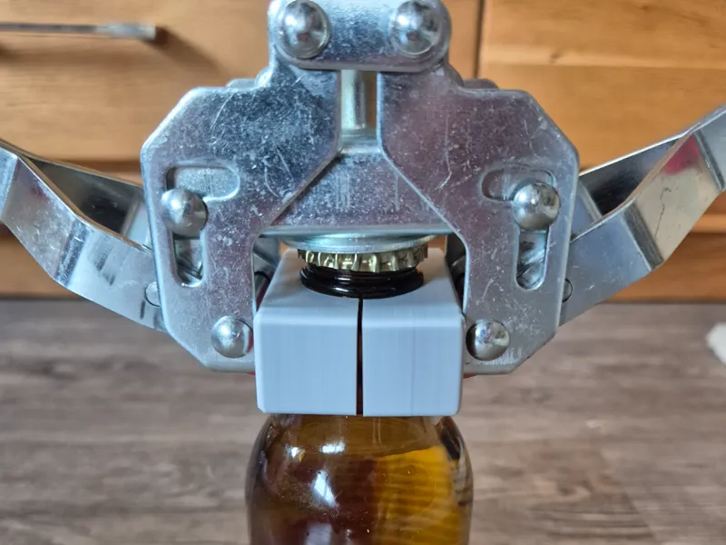 Schraubflaschen-Adapter ETERNA Verschlussmaschine