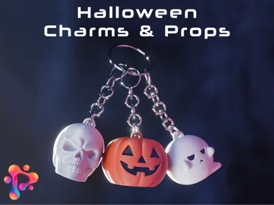 Halloween Charms & Props by Polymeria