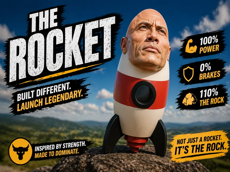 The Rocket - Figurine or Magnet