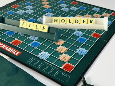 Scrabble - Tile holder