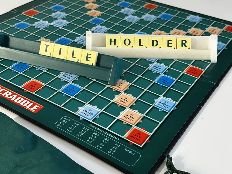 Scrabble - Tile holder