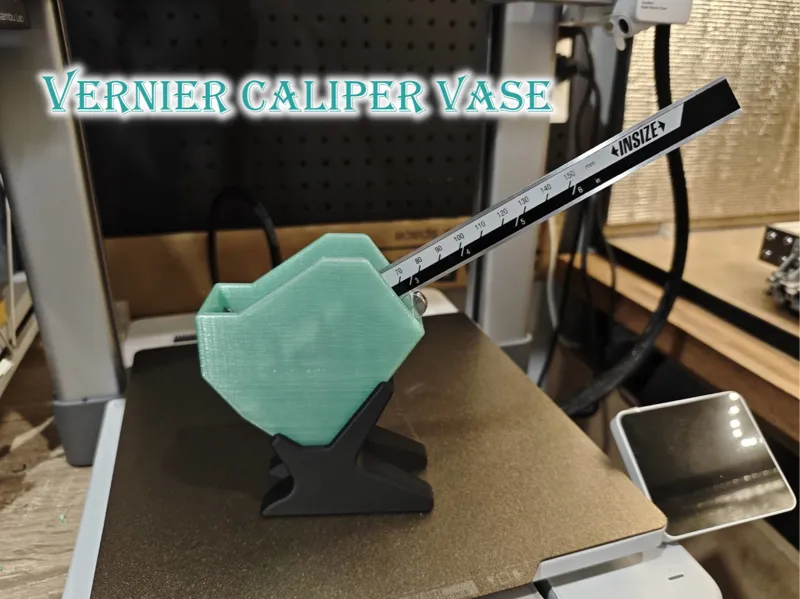 Vernier Caliper Vase