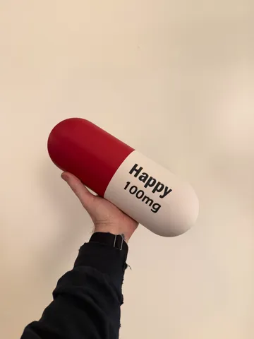 Cuadro decorativo en 3D: The Happy Pill (Wall Art) — vista de referencia 2