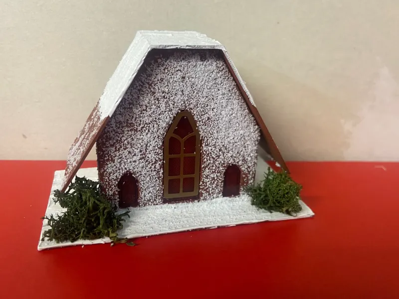 Putz Houses A-Frame - Christmas Village 