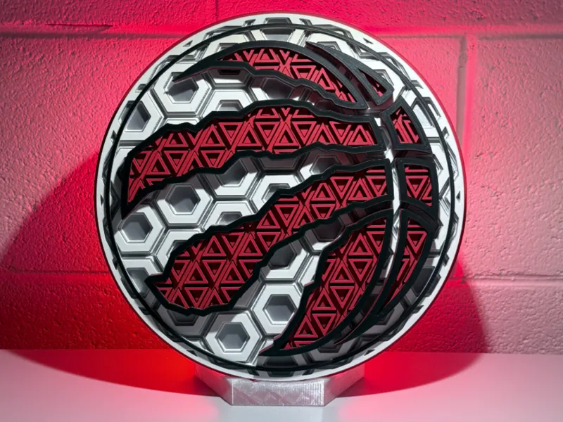 Toronto Raptors Dimensional Mosaic