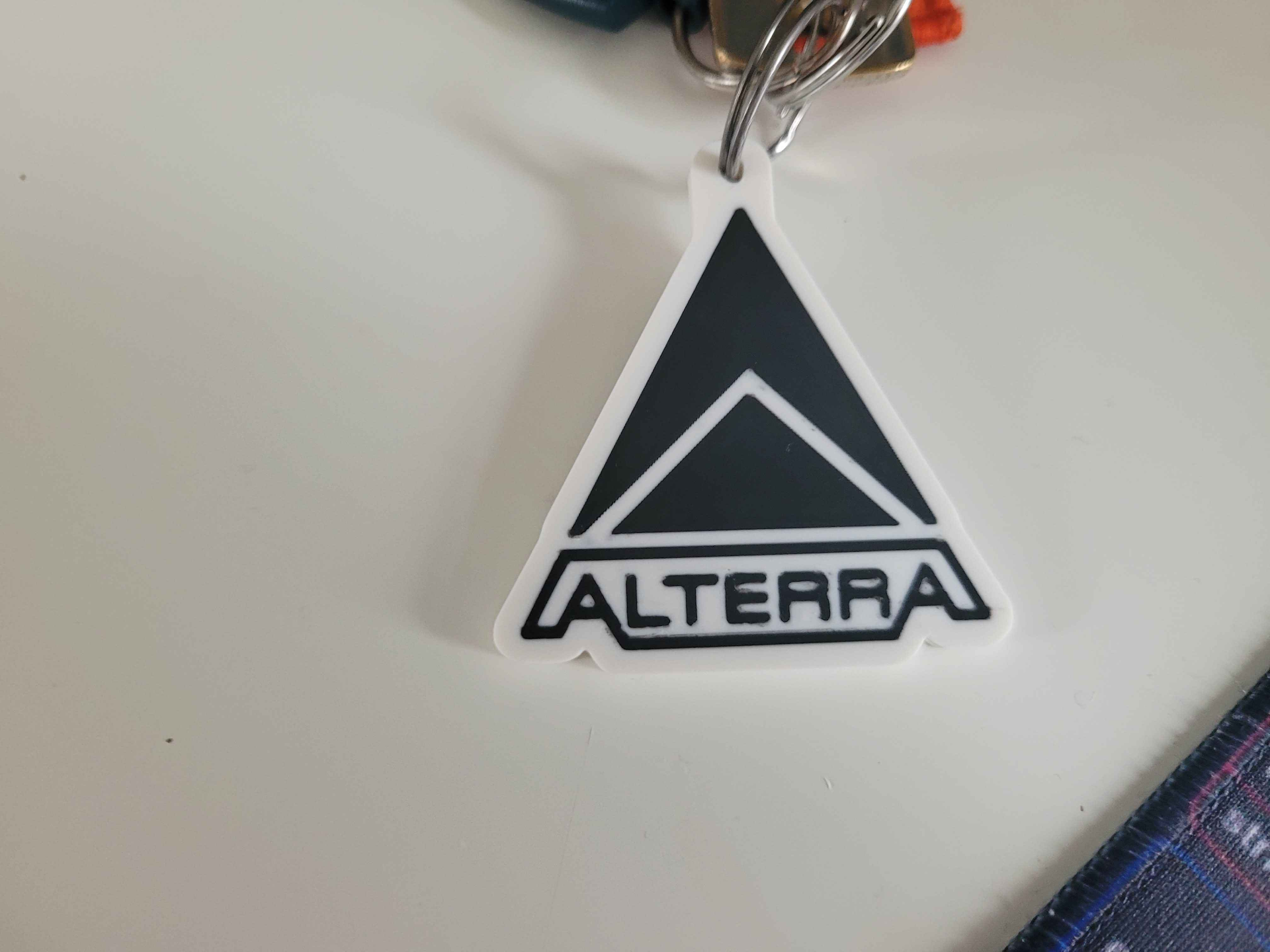 Alterra Subnautica Keychain Double Sided