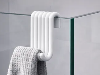 Over-Glass Towel Holder– for 7 mm Shower Glass