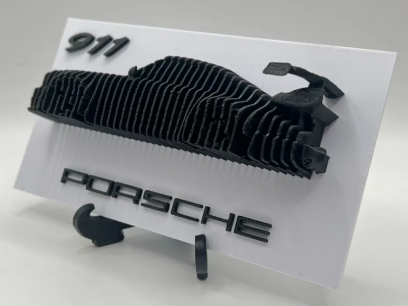 Scultura stratificata Porsche 911 Rwb