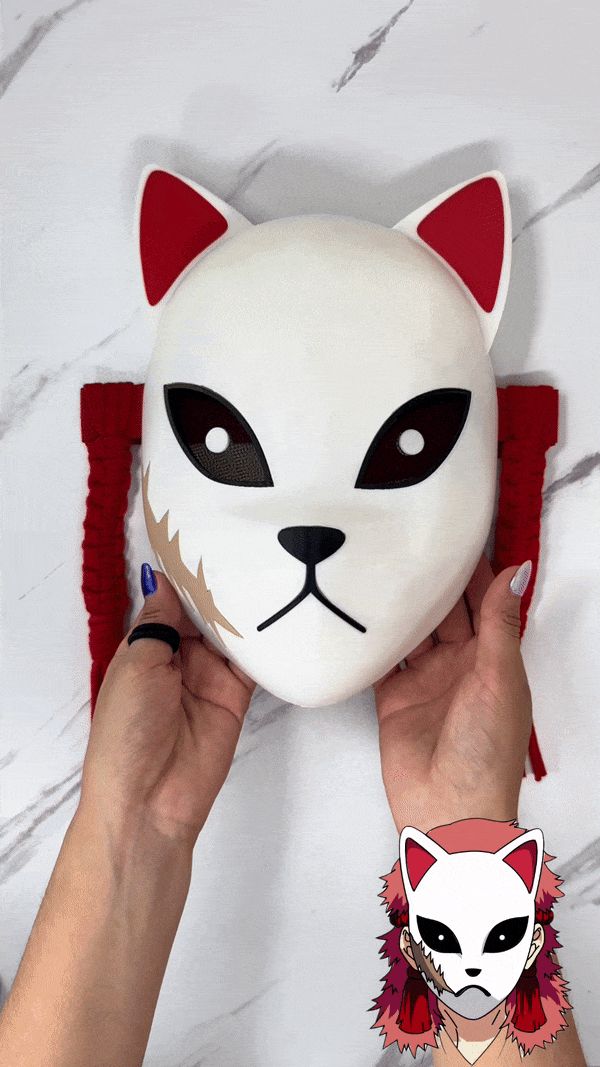 Demon Slayer Mask - Sabito