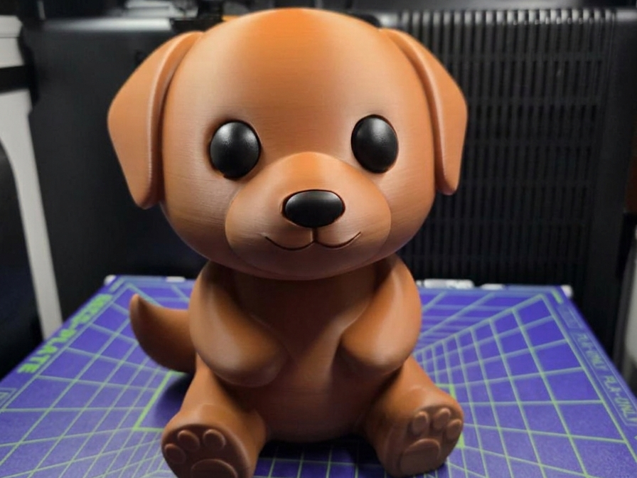Adorable Puppy Piggy Bank