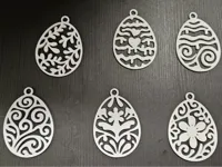 Pendentifs œufs de Pâques décoratifs — photo 2