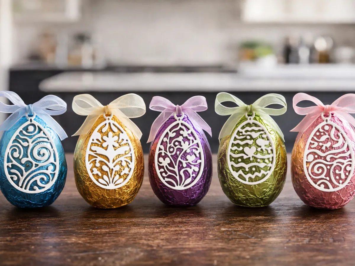 Pendentifs œufs de Pâques décoratifs