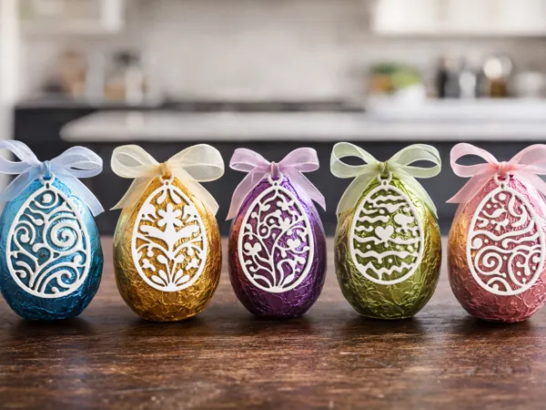 Pendentifs œufs de Pâques décoratifs