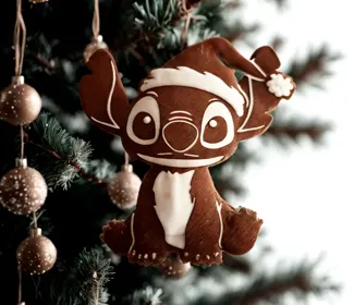 Stitch Christmas Ornament