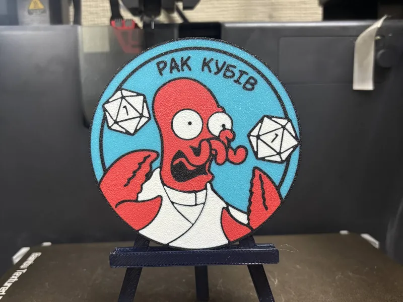 Zoidberg D&D Critical Fail Coaster