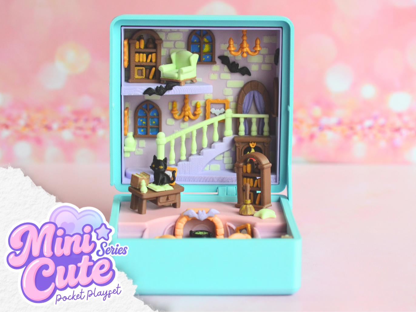 Witch House Mini Pocket Playset - MiniCute Series - 1
