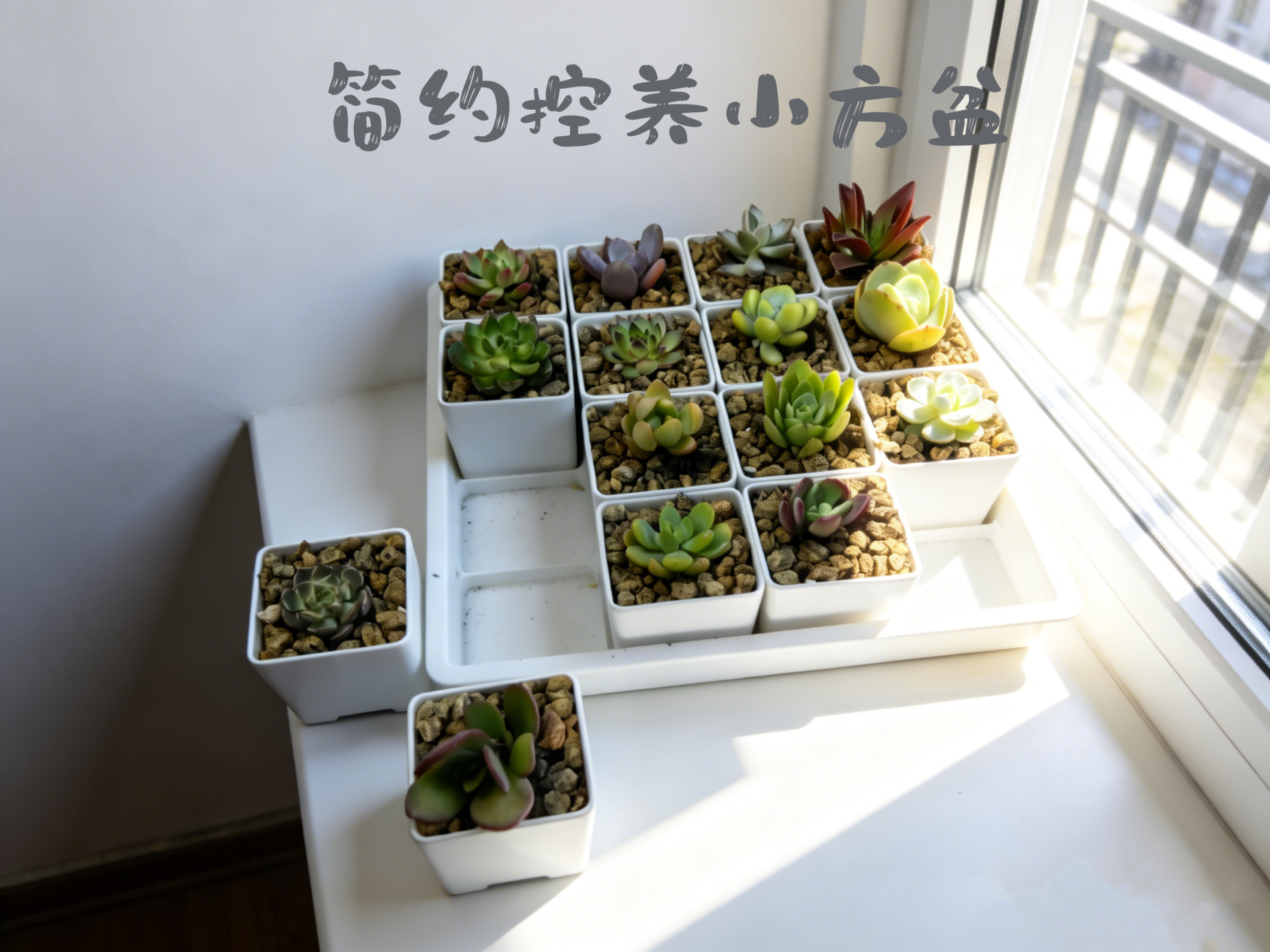 简约控养小方盆