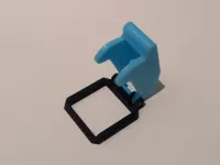 Square version PLA both parts one plate