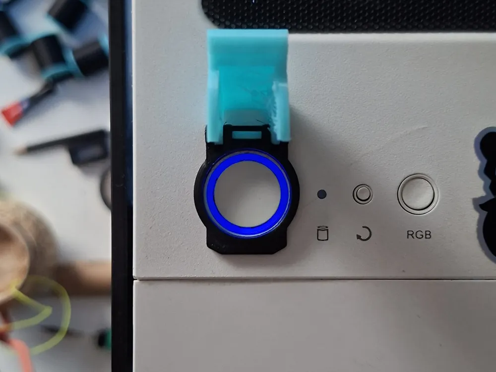 Fighter Jet PC Power Button Guard Cover - Free 3D Print Model - MakerWorld