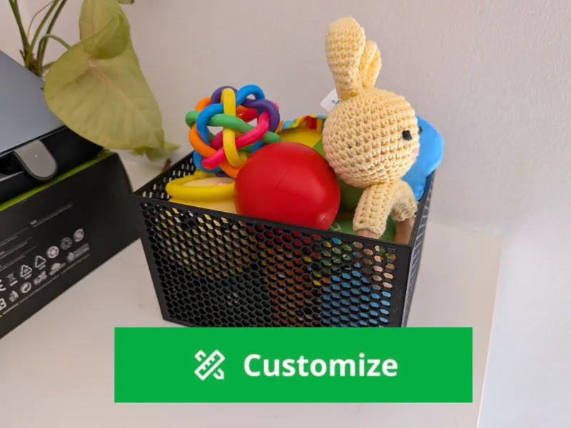 Customisable Honeycomb Container