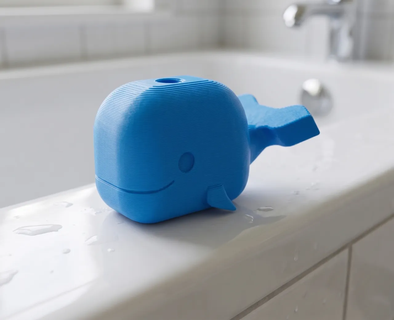 WhaleTub - The Interactive Sprinkling Bath Whale view 2